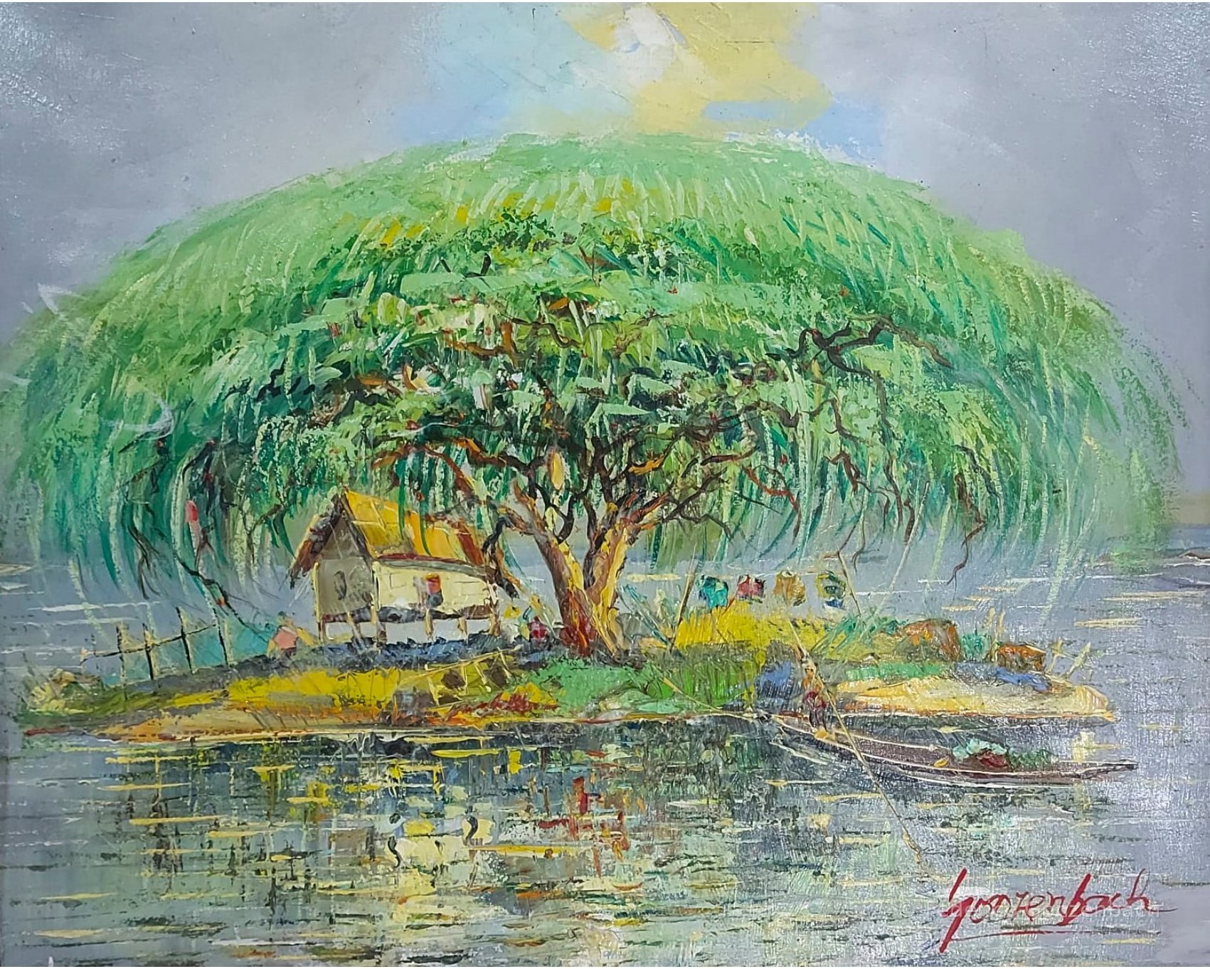 Sauce sobre el Río